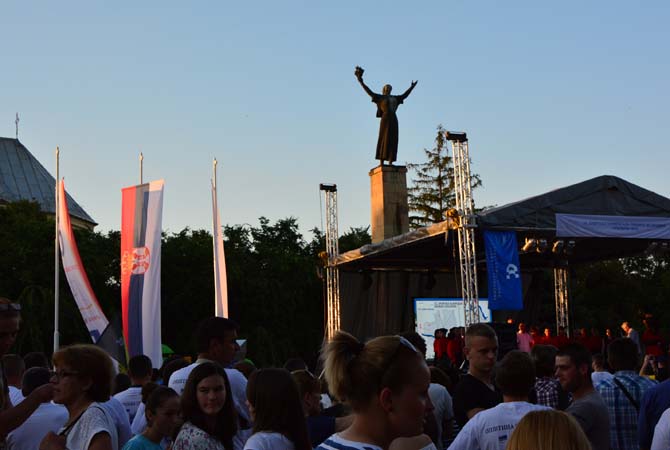 Munkássport Olimpia Szenttamáson 2015. július 3. megnyitó képek